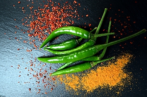 Gr&uuml;ne Rawit (capsicum annuum)