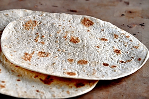 Weizenmehl-Tortillas